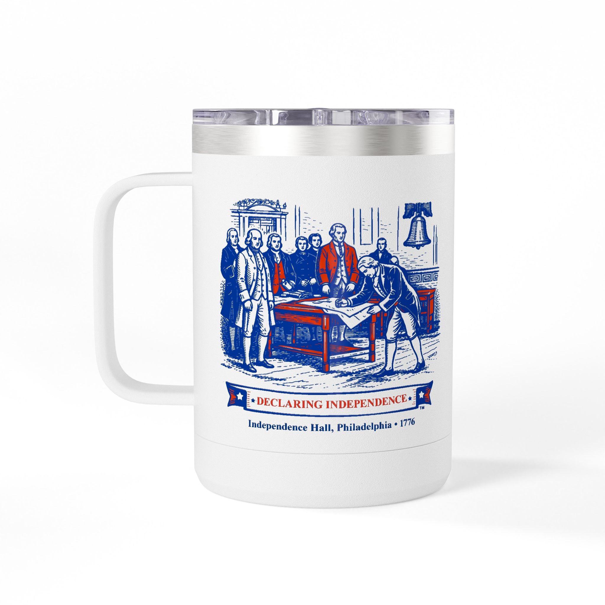 Declaring Independence Coffee Mug Tumbler, 15oz