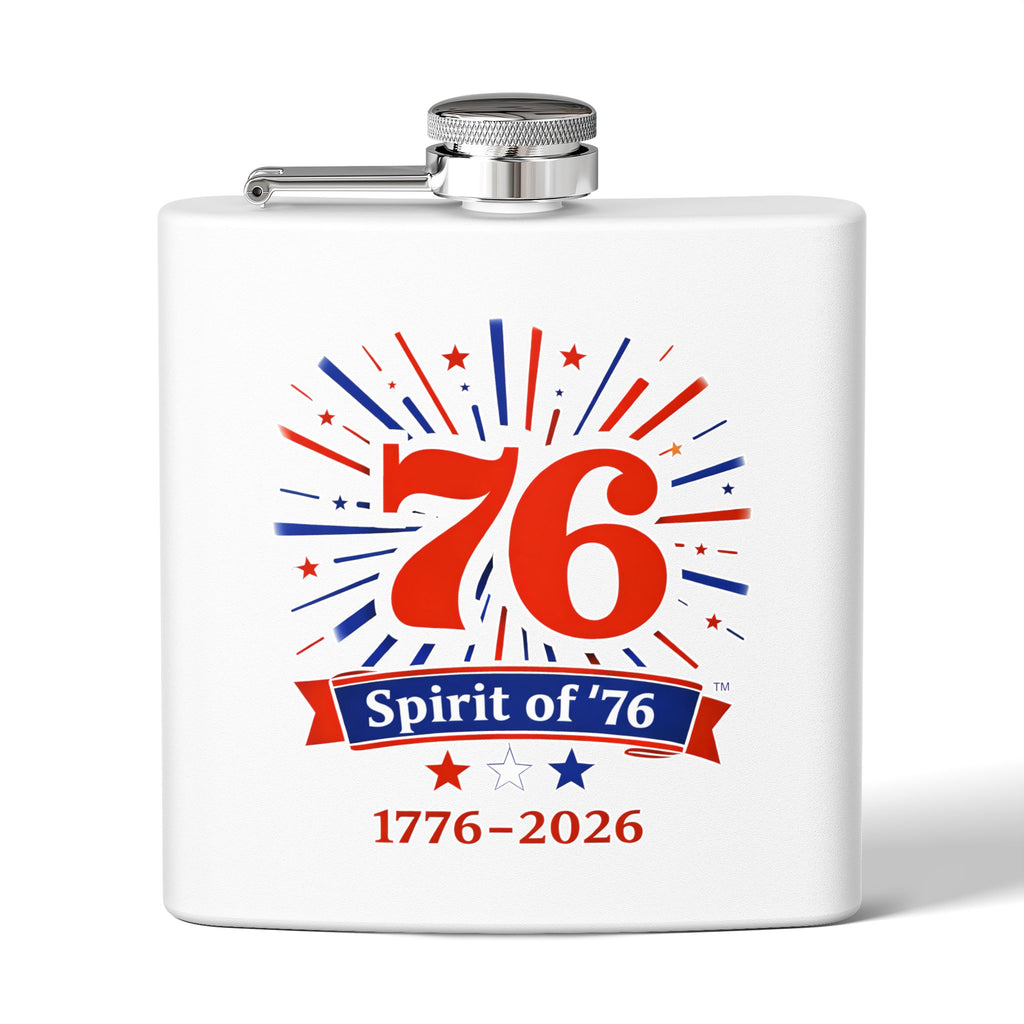 The Spirit of '76 Steel Flask