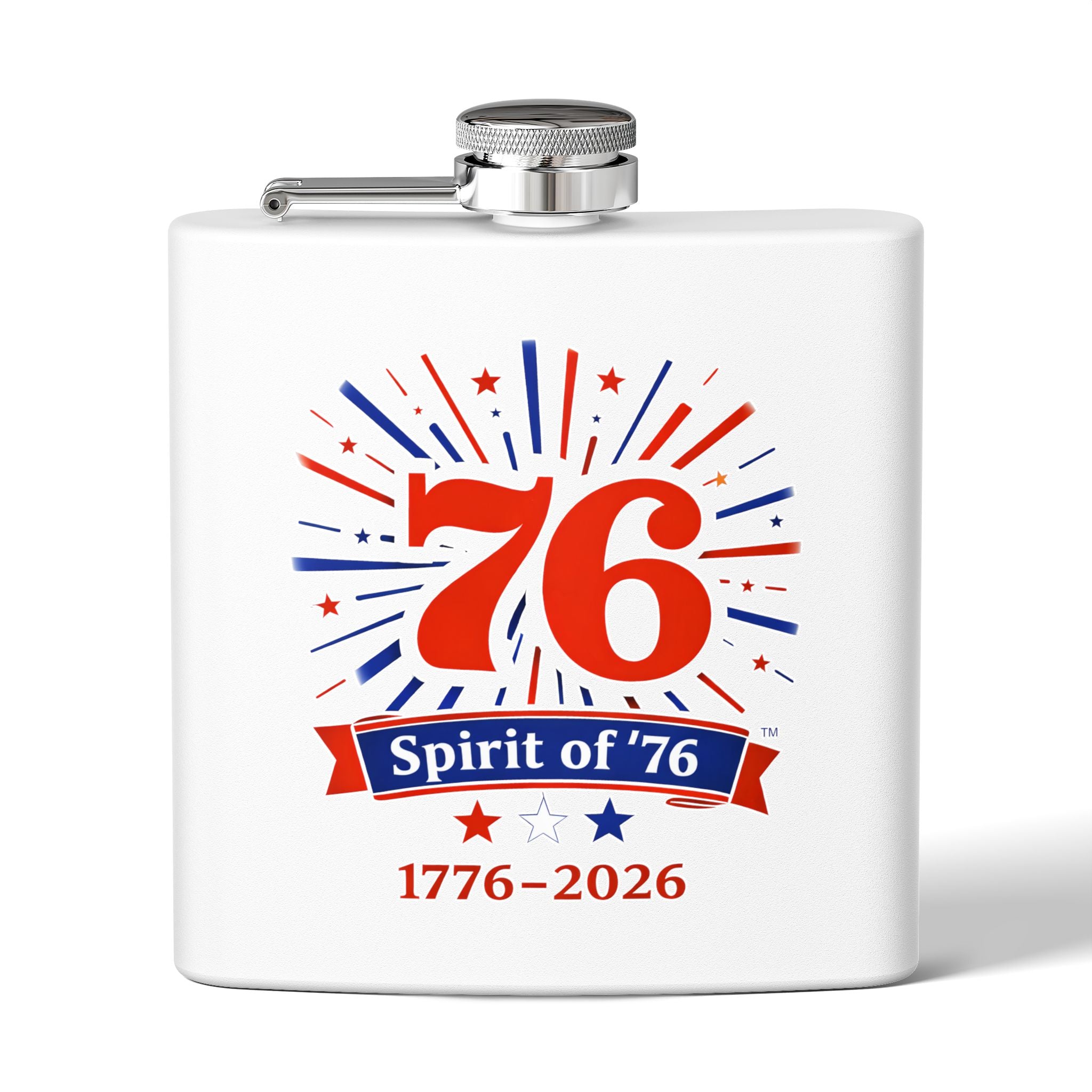 The Spirit of '76 Steel Flask