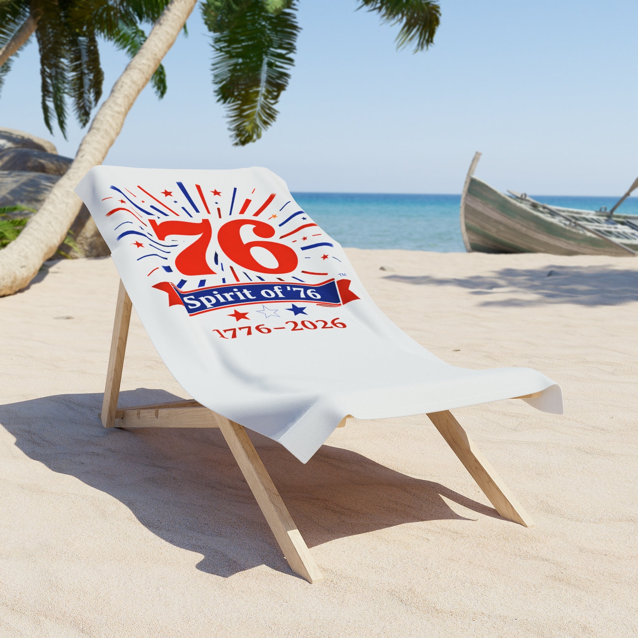 The Spirit of '76 Beach Towel