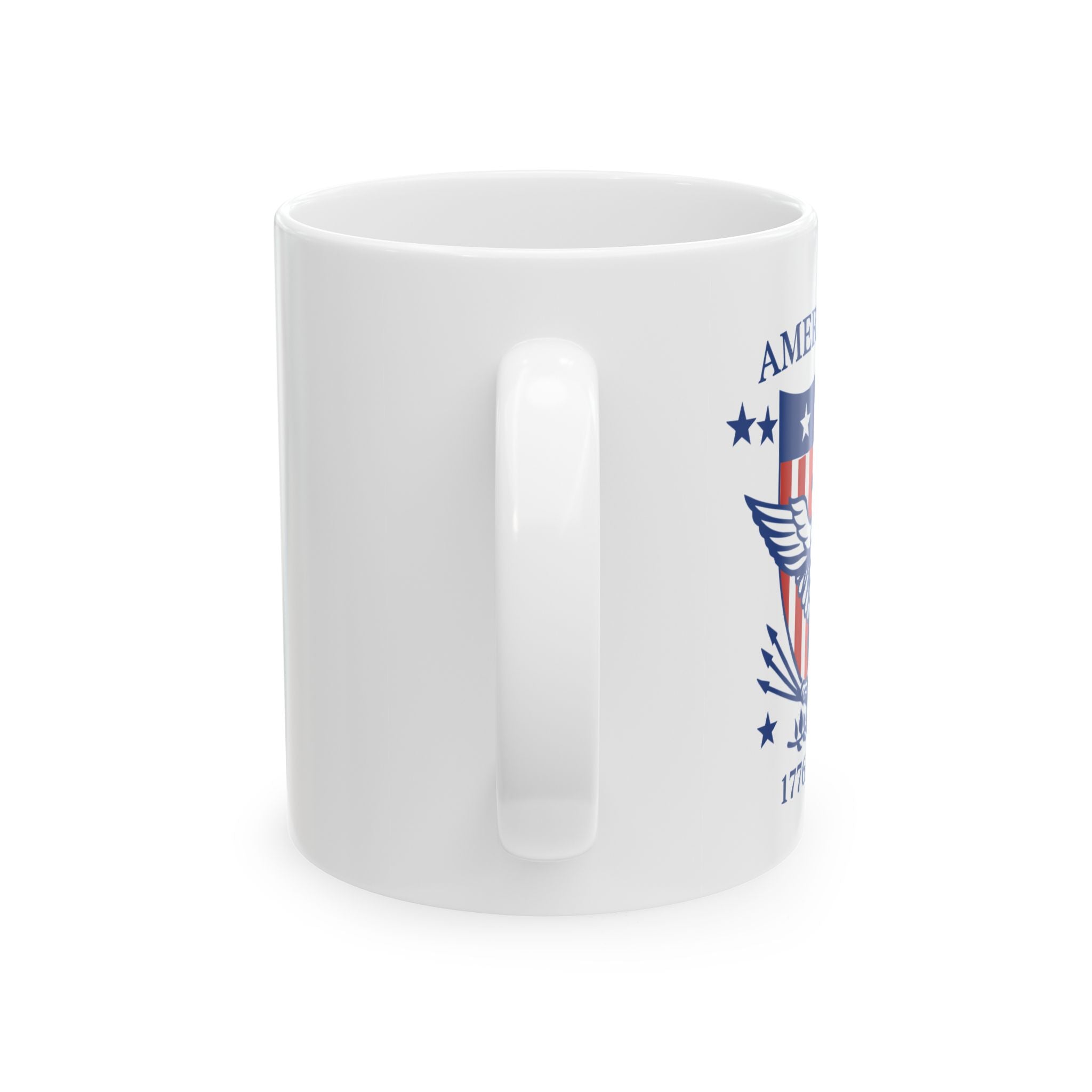 America's 250th Patriotic Eagle Coffee Mug
