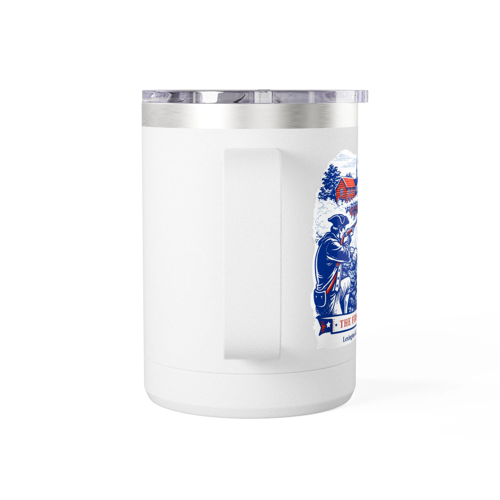 The First Shots! Coffee Mug Tumbler, 15oz