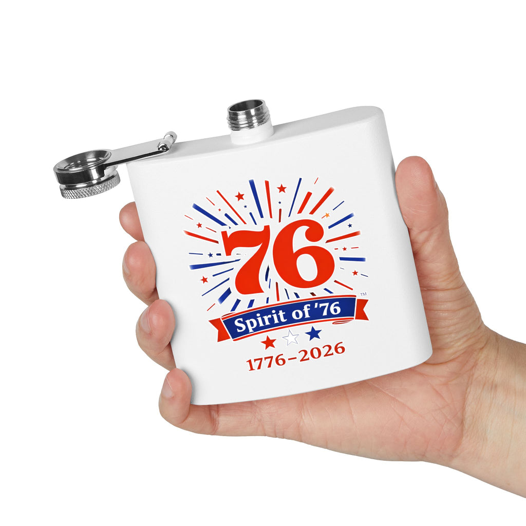 The Spirit of '76 Steel Flask