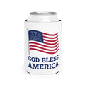 God Bless America Can Cooler Sleeve