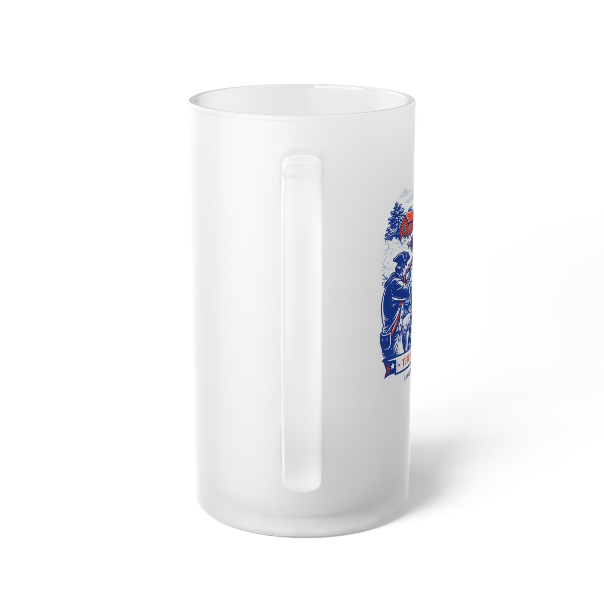 The First Shots!  Frosted Glass Beer Stein
