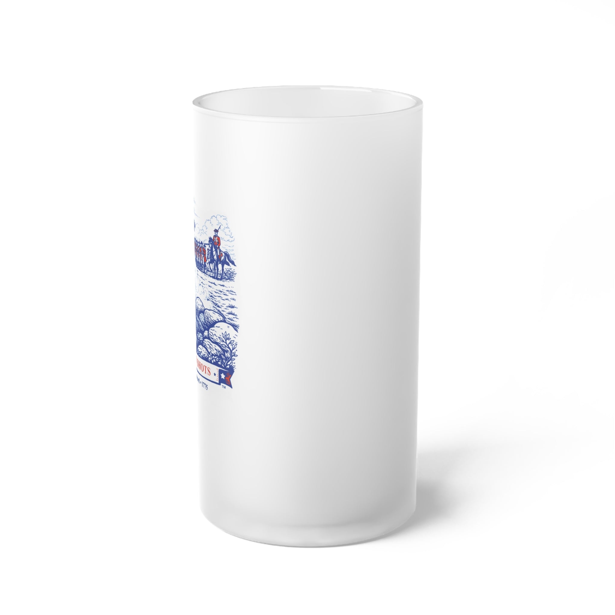 The First Shots!  Frosted Glass Beer Stein