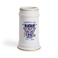 America's 250th Patriotic Eagle Ceramic Beer Stein