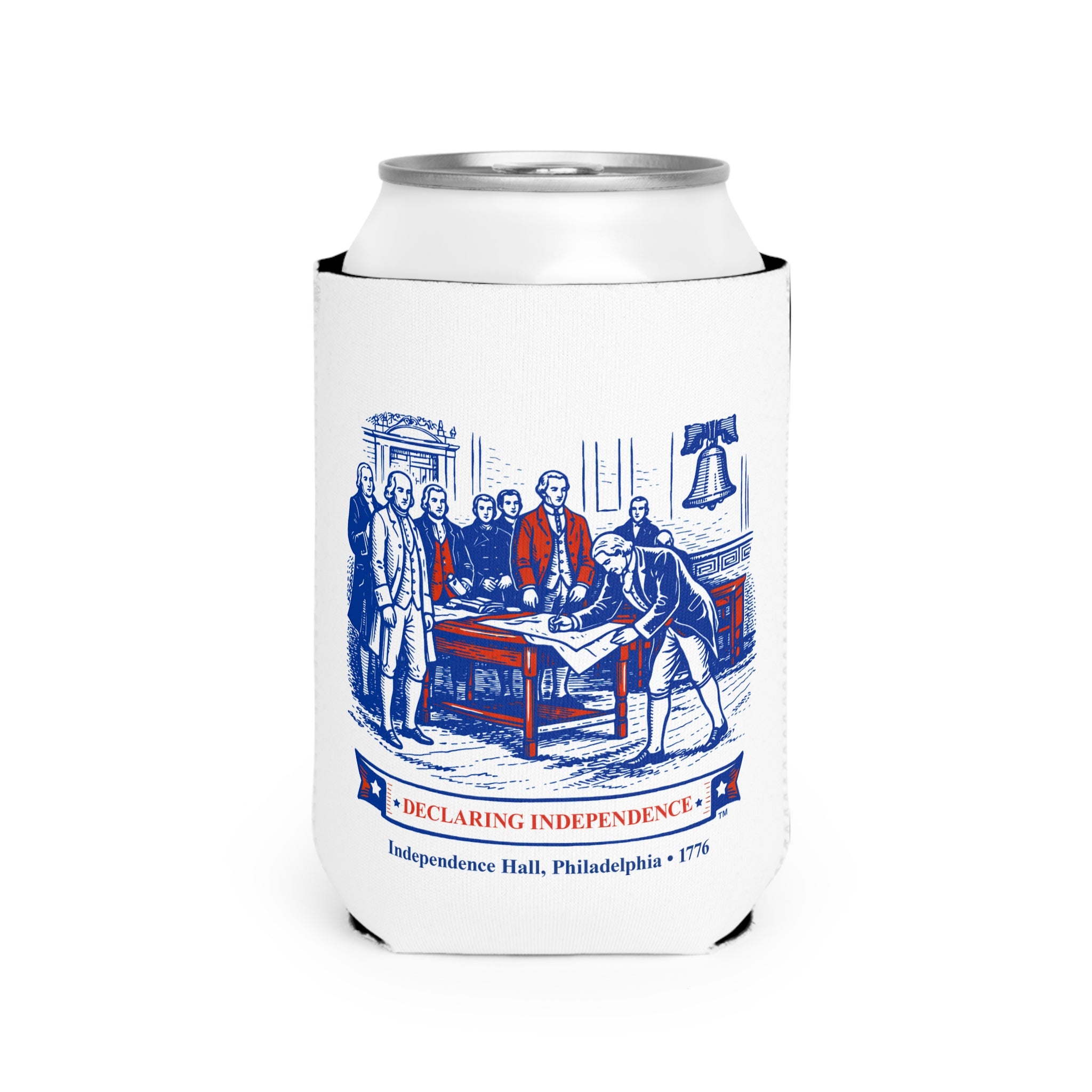 Declaring America's Independence Can Cooler Sleeve
