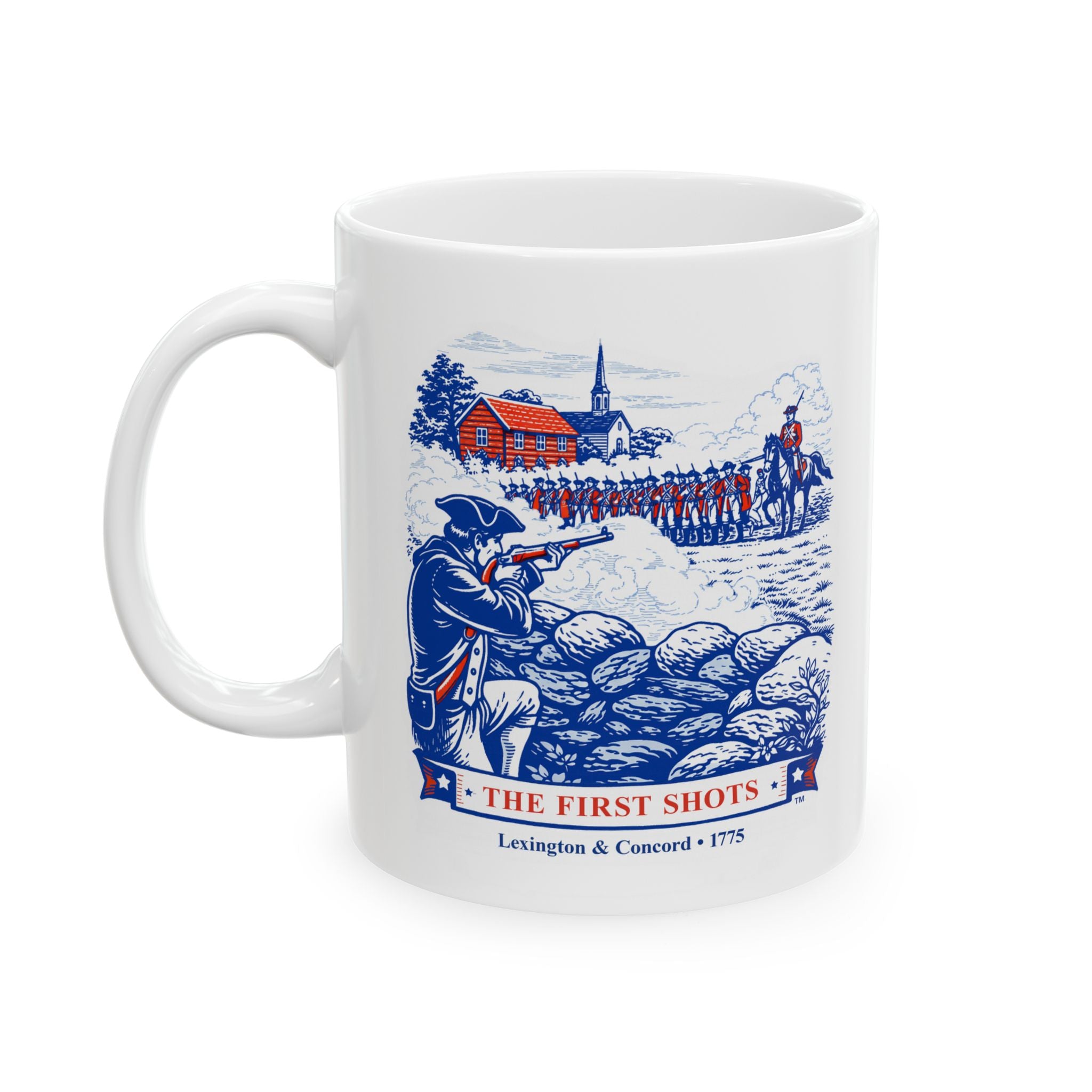 The First Shots Ceramic Mug  (11oz or 15oz)
