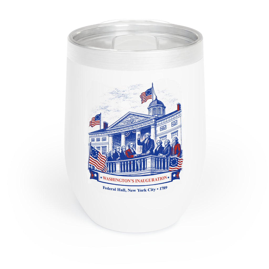 Washington's Inaguration Chill Wine Tumbler