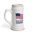 God Bless America Beer Stein