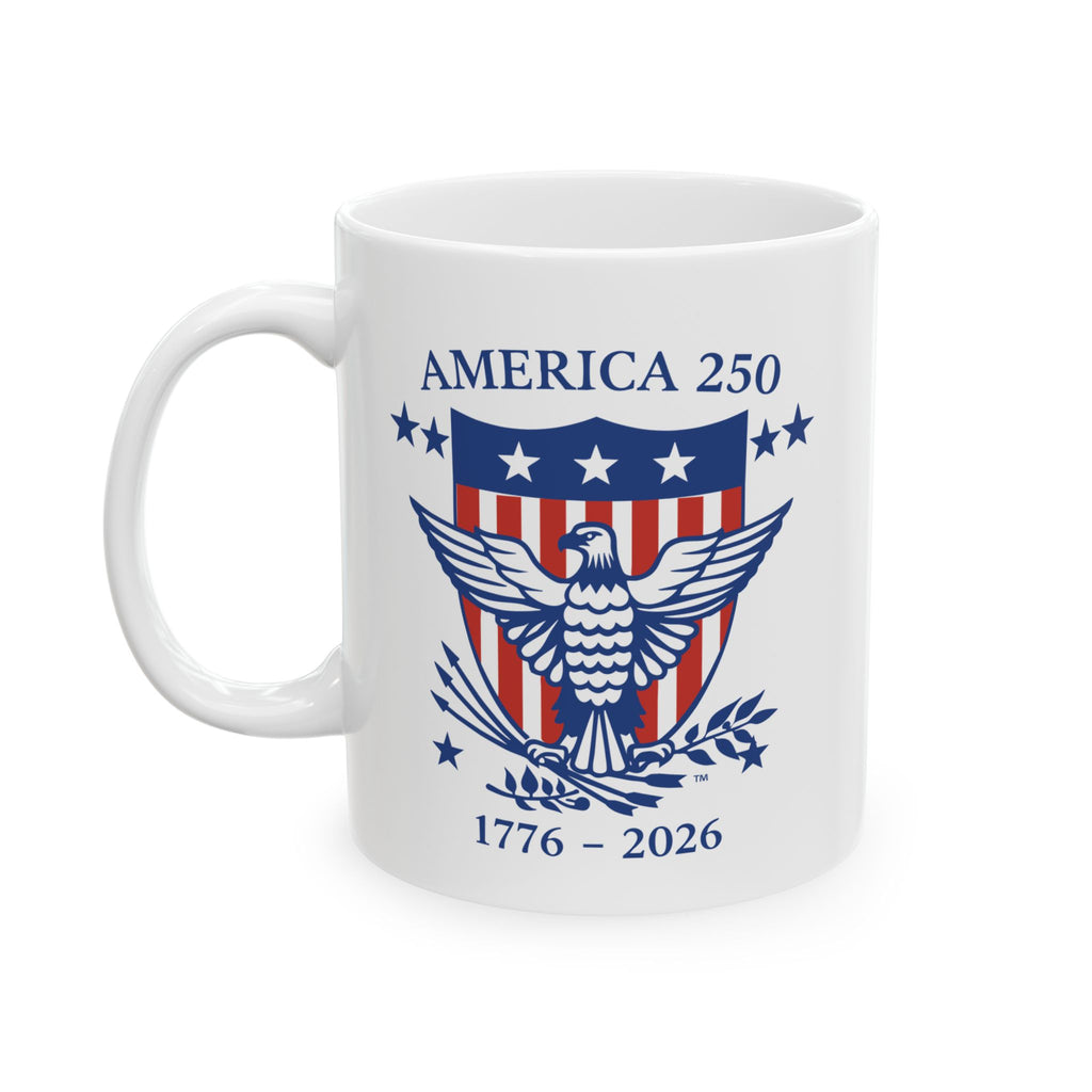 America's 250th Patriotic Eagle Coffee Mug