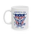 America's 250th Patriotic Eagle Coffee Mug