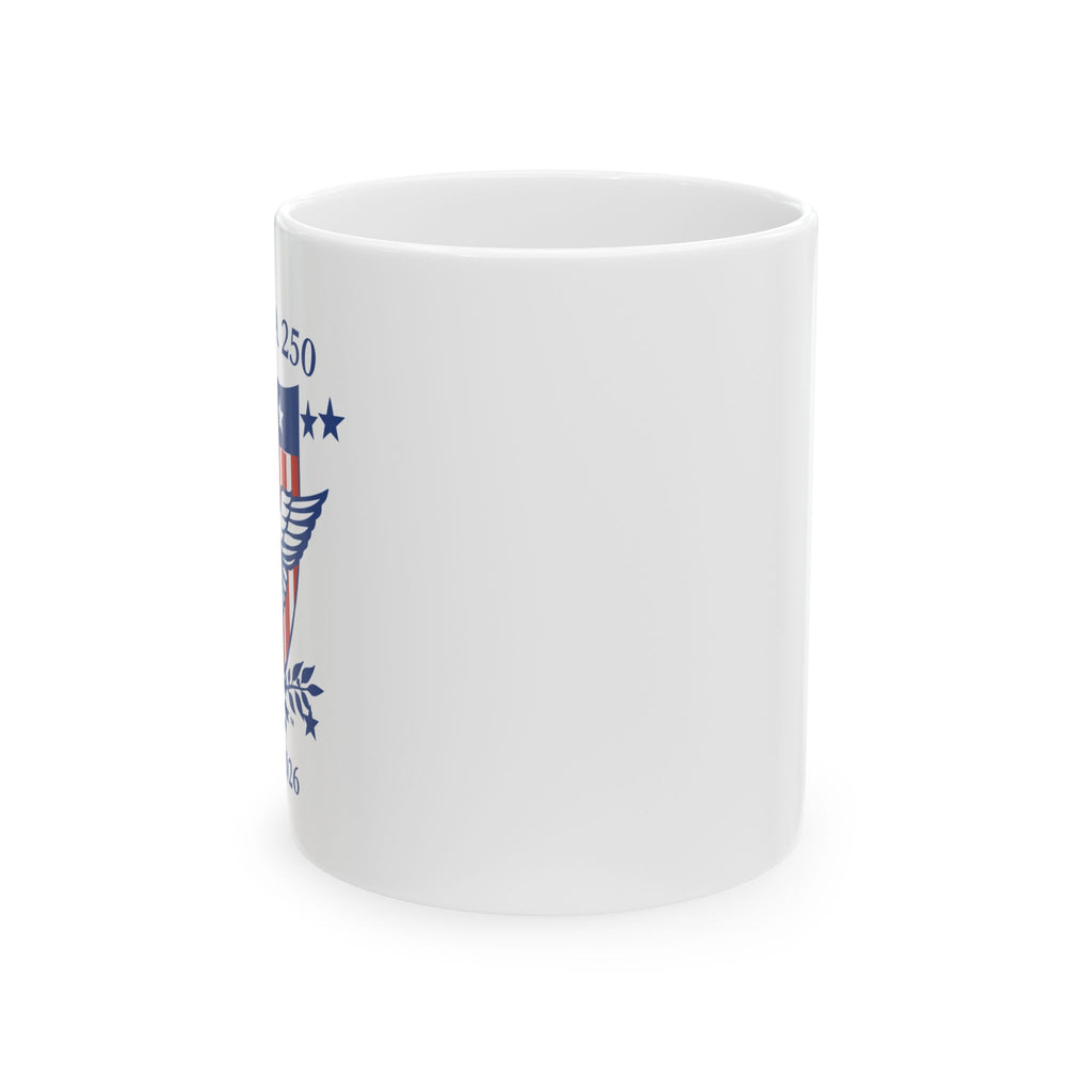 America's 250th Patriotic Eagle Coffee Mug